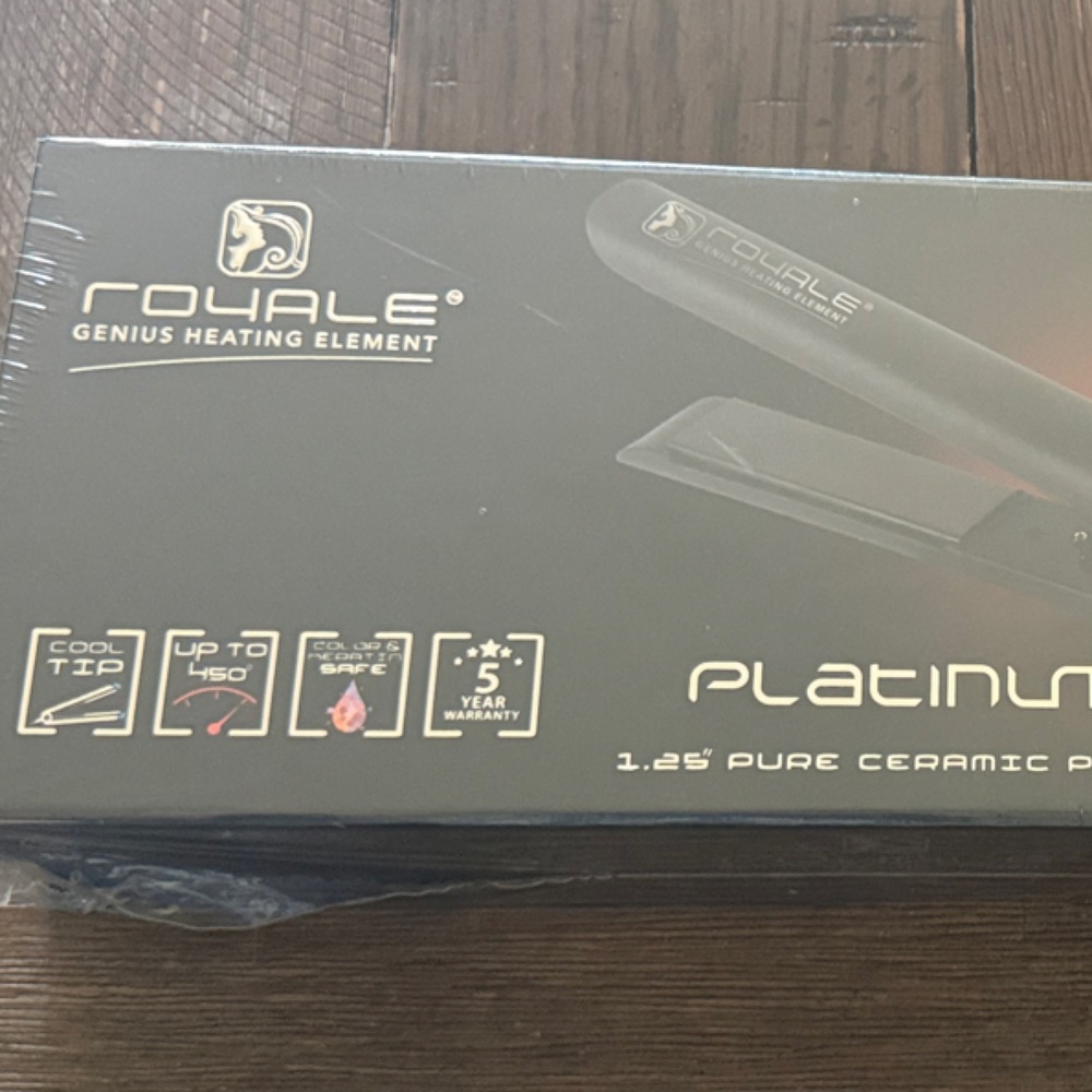 Royale Platinum Hair Straightener